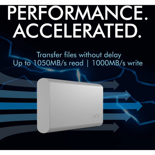 LaCie Portable SSD v2 USB-C ("Bolt") 1TB