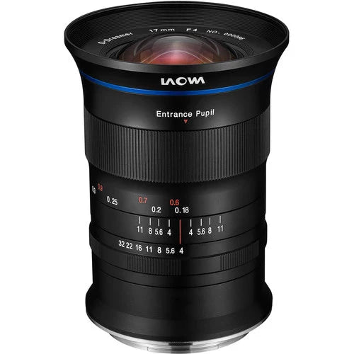 Laowa 17mm f4 GFX Zero-D Lens for Fujifilm G