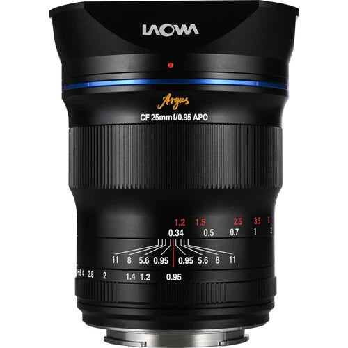 Laowa Argus 25mm f0.95 CF APO NEW Lens For Fuji X