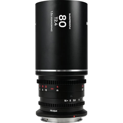 LaowaNanomorph80mmT2.41.5XS35 (Silver) for Sony E Mount