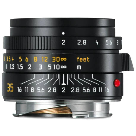 Leica Summicron-M 35mm f2 ASPH Lens (Black) - 11673