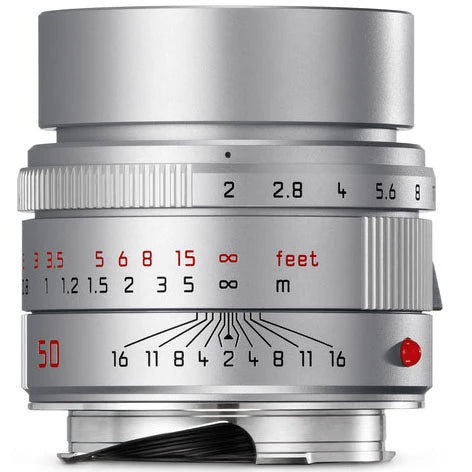Leica APO-Summicron-M 50mm f2 ASPH Lens (Silver Anodized) - 11142