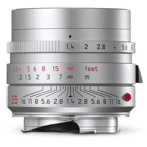 Leica Summilux-M 35mm f1.4 ASPH Lens (Silver) - 11675