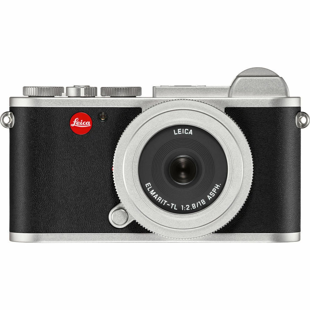 Leica CL Mirrorless Digital Camera with 18mm Lens (Silver) - 19313