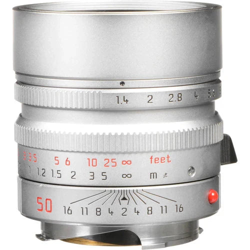 Leica Summilux-M 50mm f1.4 ASPH Lens (Silver) - 11892