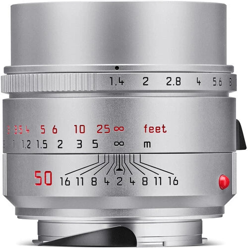 Leica Summilux-M 50mm f1.4 ASPH Lens (Silver) 11729