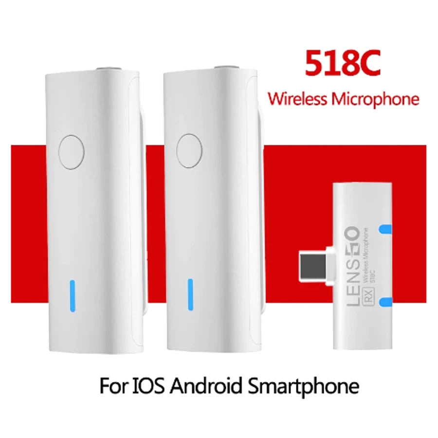 Lens Go LWM 518C Wireless Microphone for Smartphone (Type-C interface)