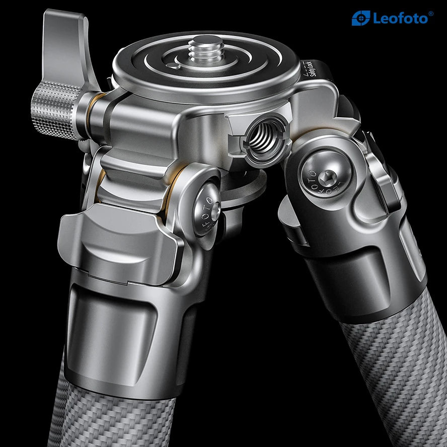 Leofoto Tripod LG-284C+LH-36R Titanium Silver GABRIEL