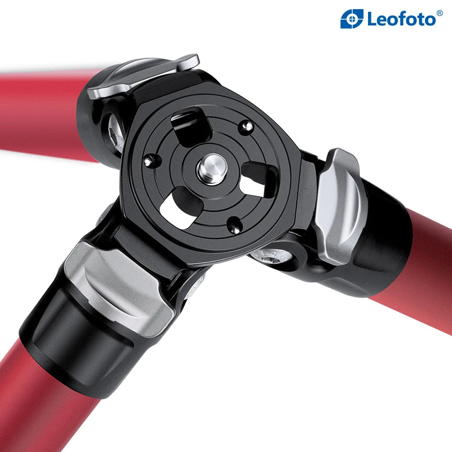 Leofoto LA-284C Tripod with LH-30 RED Athena