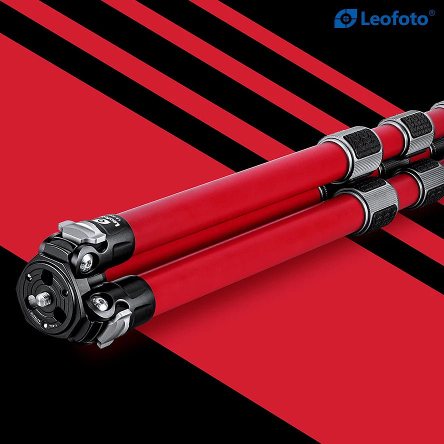 Leofoto LA-284C Tripod with LH-30 RED Athena