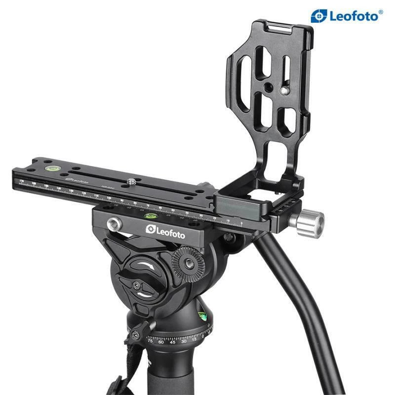 Leofoto NR-200 Adapter Long Nodal Slide with Integral Clamp
