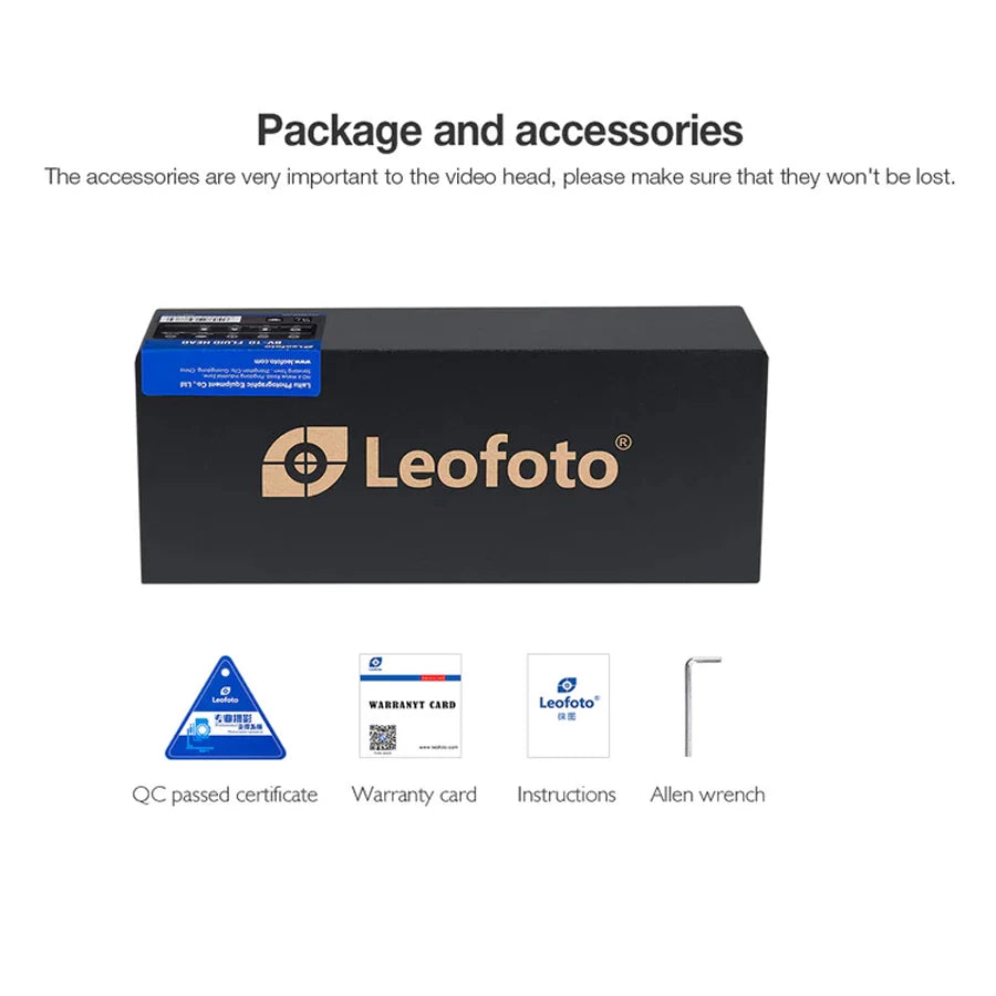 Leofoto FH-10 Professional Fluid Video Head