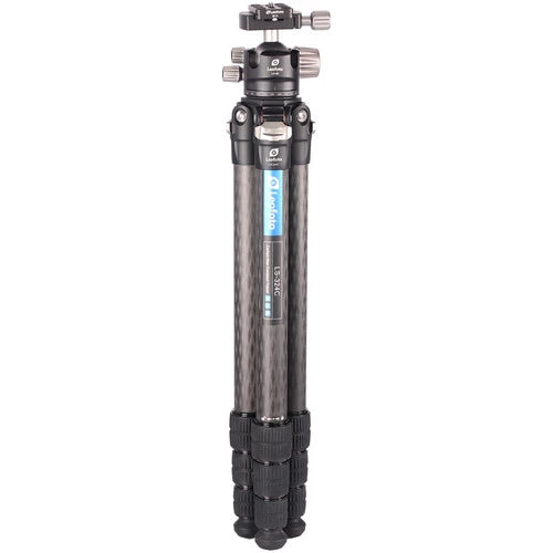 Leofoto LS-324C+LH-40R Diamond Cutting Carbon Fiber Tripod