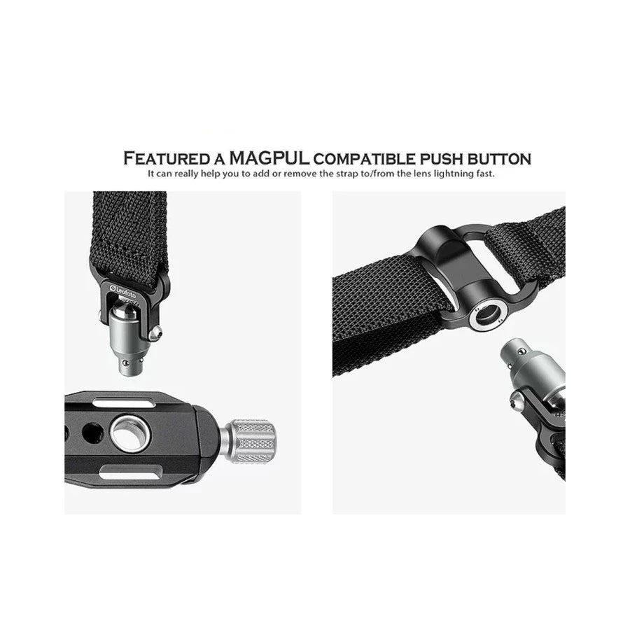 Leofoto SP-01+DC-22Q QD Strap & Clamp Kit