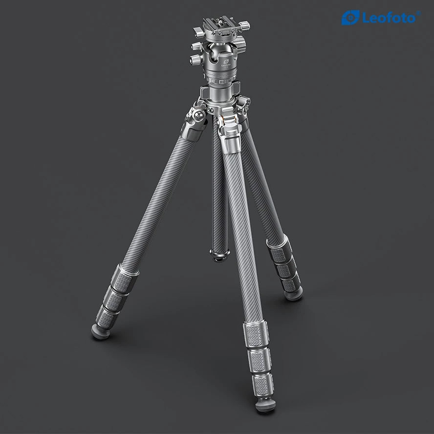 Leofoto Tripod LG-284C+LH-36R Titanium Silver GABRIEL