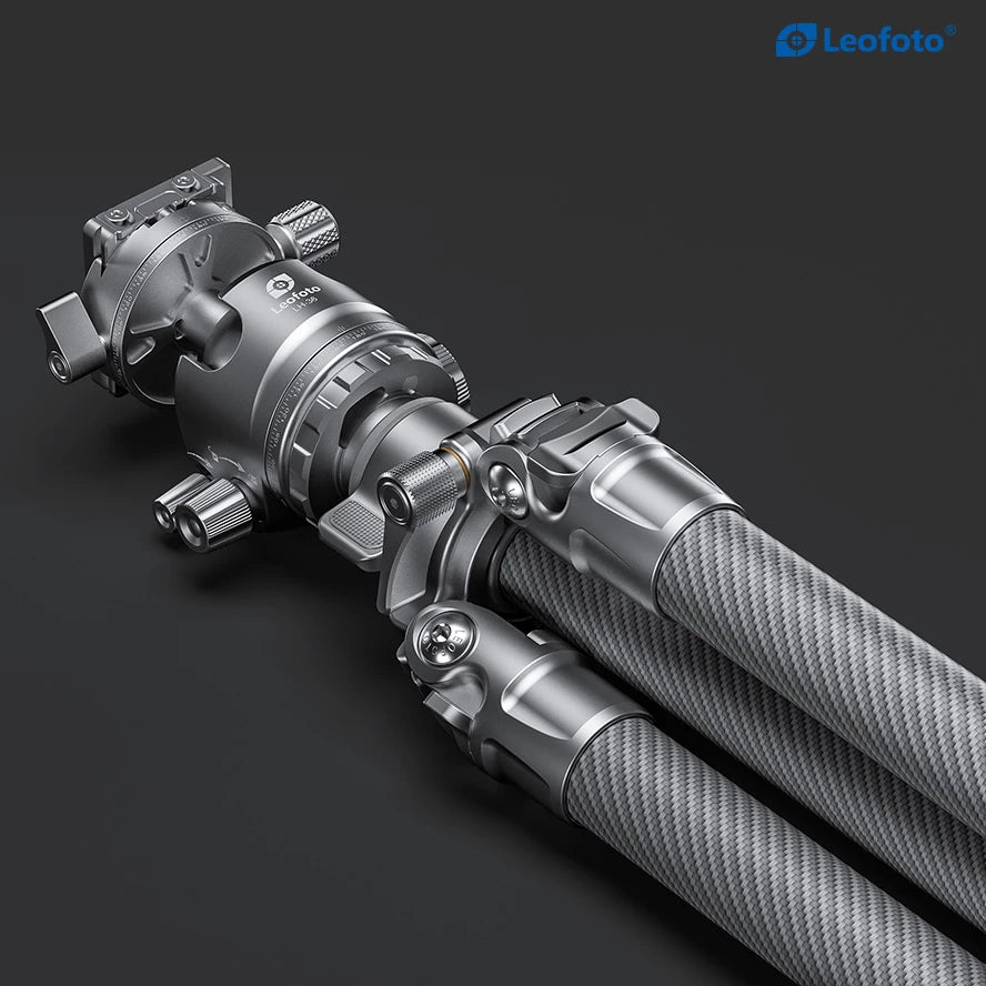 Leofoto Tripod LG-284C+LH-36R Titanium Silver GABRIEL
