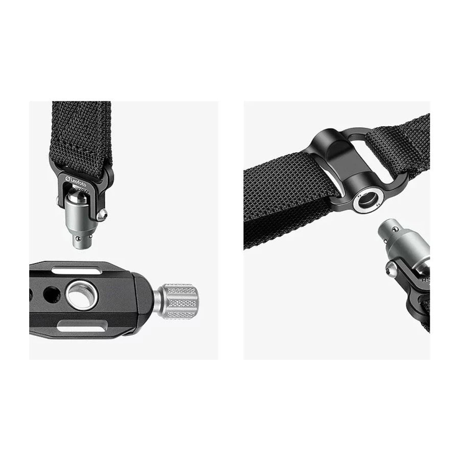 Leofoto SP-01+DC-22Q QD Strap & Clamp Kit