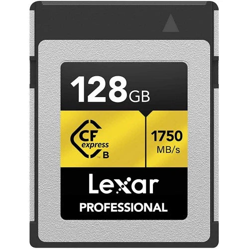 Lexar 128GB Professional CFexpress Type-B Gold Memory Card