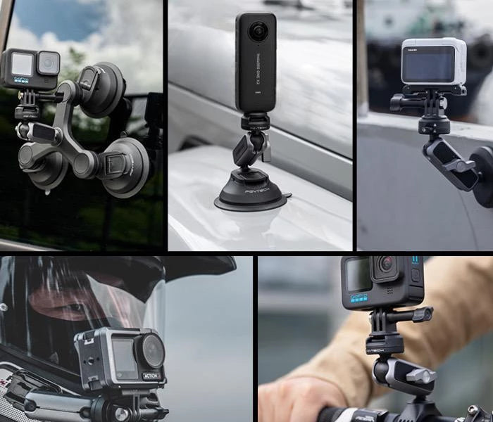 PGYTECH CapLock Action Camera Ball-head Quick Release Set P-CG-145