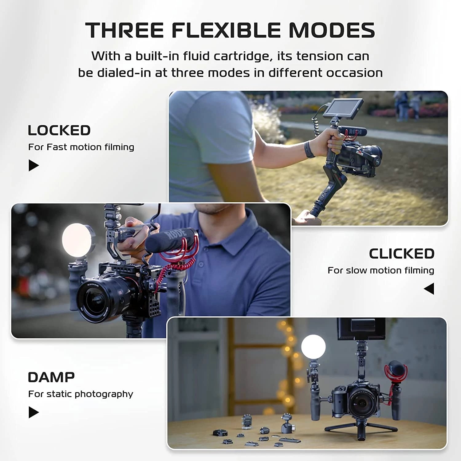 Falcam F22 Dual Quick Release Pan Head Kit 2543