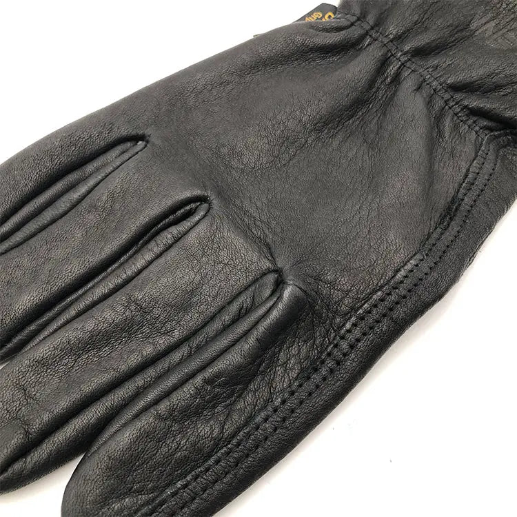 OPENMOON Hot Hand Glove- leather Work Gloves BLACK OPST02