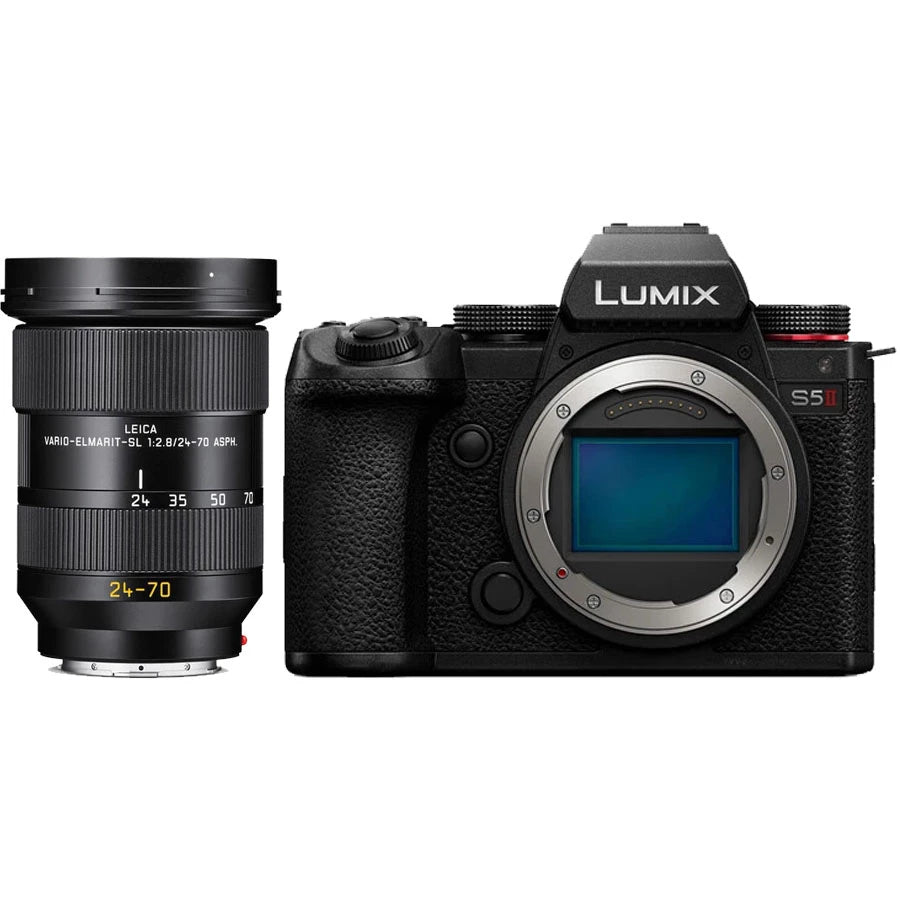 Panasonic Lumix S5 II Mirrorless Camera with Leica Vario Elmarit SL 24-70mm f2.8 ASPH Lens 11189
