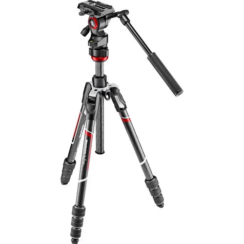 Manfrotto Befree Live Carbon Fiber Video Tripod Kit Twist (MVKBFRTC-LIVE)