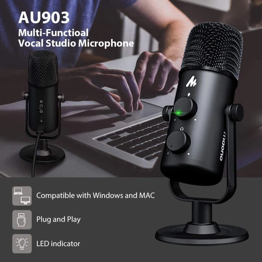 Maono AU-903 USB Condenser Microphone