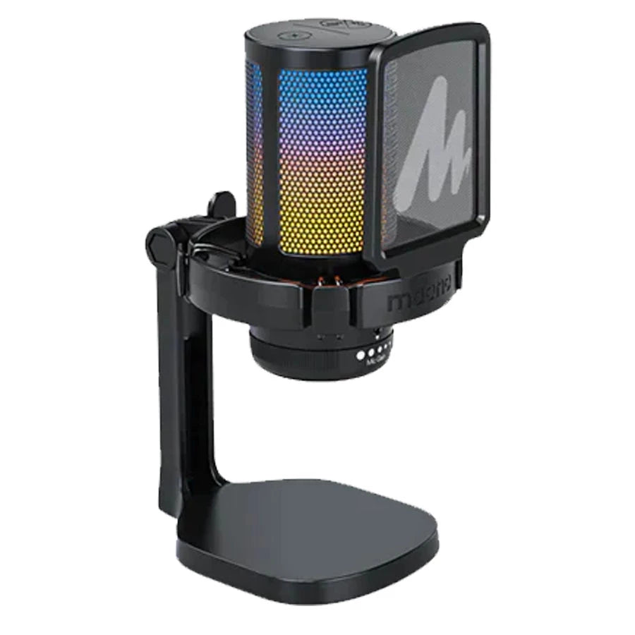Maono DGM20 GamerWave Condenser USB Gaming RGB Microphone - Black
