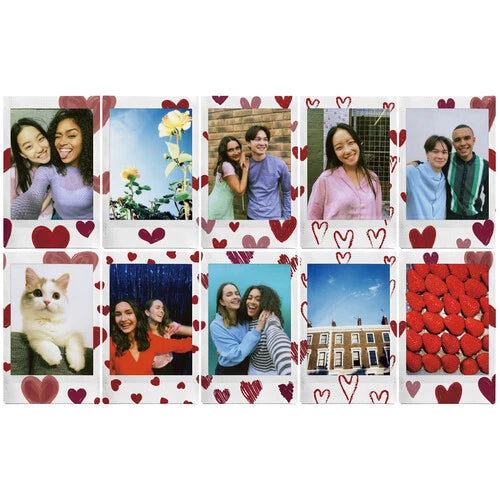 Fujifilm Instax Mini Paper Heart Sketch 10 Sheet