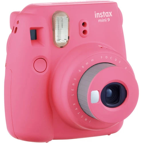 Fujifilm Instax Mini 9 Instant Film Camera Flamingo Pink