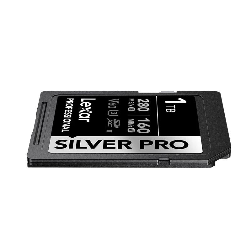 Lexar 1TB Professional SDXC SILVER PRO UHS-II Memory Card 280MB/s