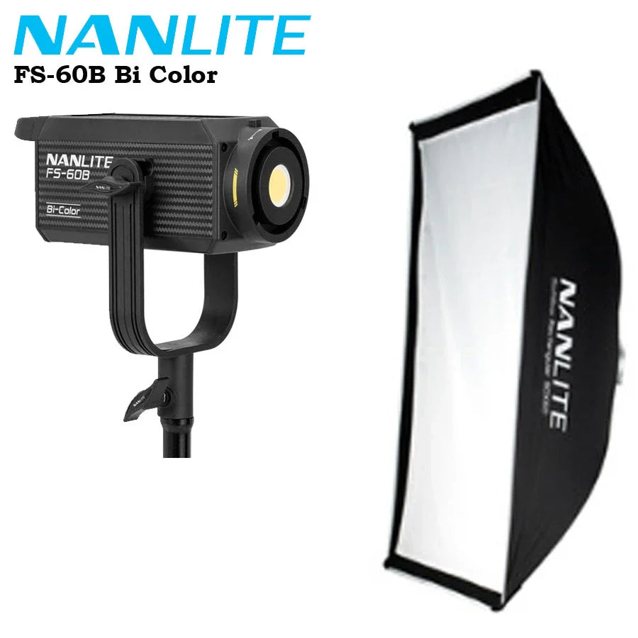 Nanlite Super Boom Kit FS60B + Rectangle Softbox 60*90cm
