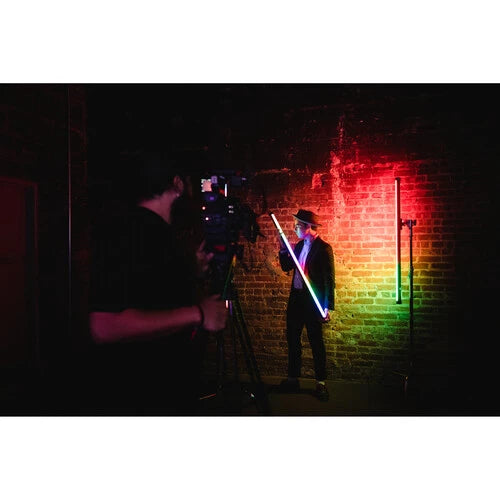Nanlite PavoTube II 15X RGB LED Pixel Tube Light (60cm, 8-Light Kit) with Hard Case