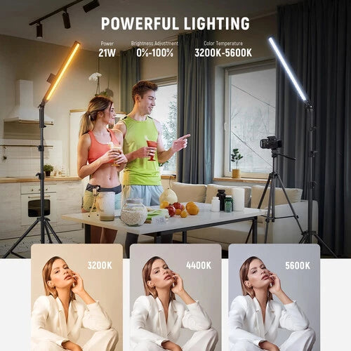 Neewer BH20B REMOTE LED LIGHT WITH FILTER AND STAND KIT (EU)