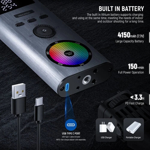 Neewer BH30S HANDHELD RGB LED VIDEO LIGHT