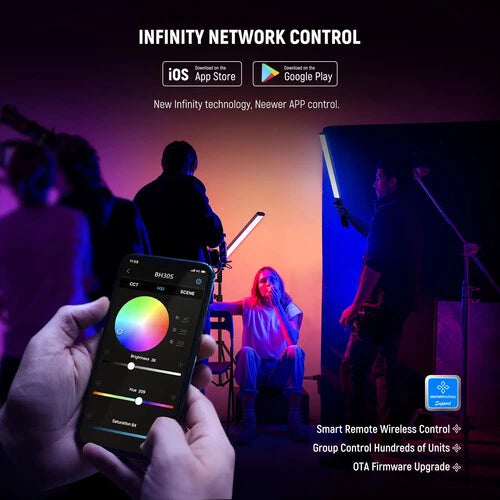 Neewer BH30S HANDHELD RGB LED VIDEO LIGHT