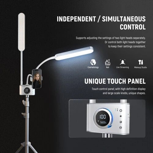 Neewer BH40B DOUBLE ARMS LED FILL LIGHT (EU)