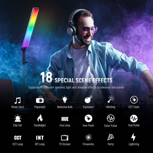 Neewer BH30S HANDHELD RGB LED VIDEO LIGHT