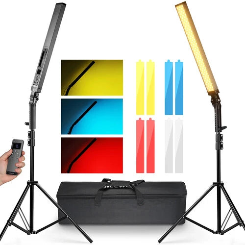 Neewer BH20B REMOTE LED LIGHT WITH FILTER AND STAND KIT (EU)
