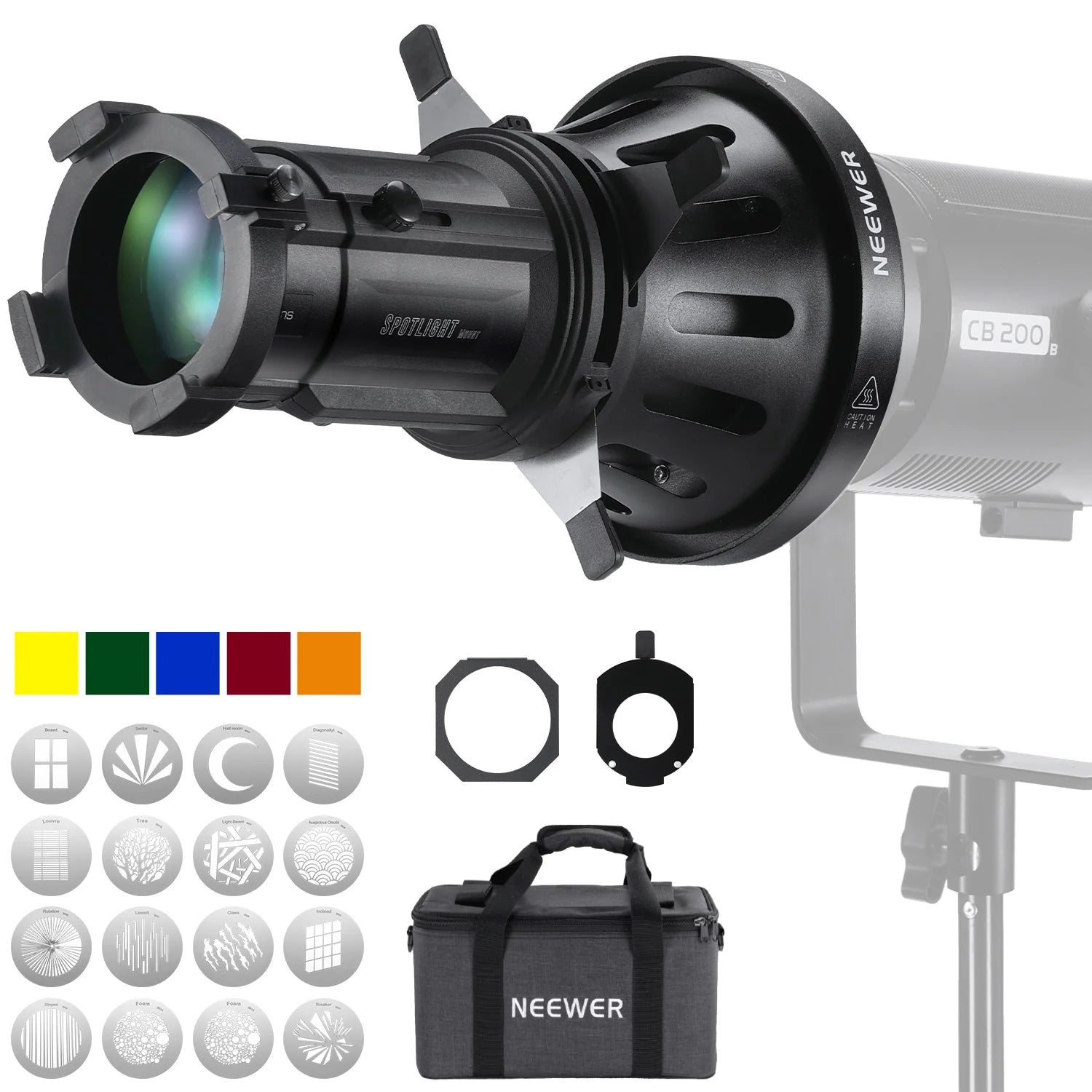 Neewer LS-39 NEEWER 20 BOWENS MOUNT SPOTLIGHT WITH BAG