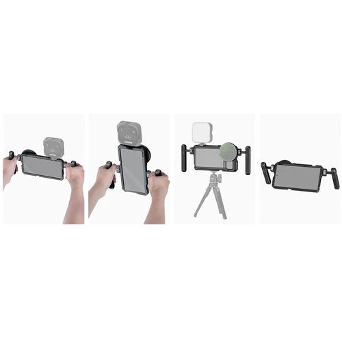 Neewer PA021 Handheld Cage with Filter Thread Adapter for Samsung Galaxy S23 Ultra