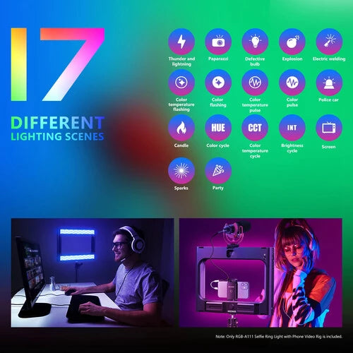 Neewer RGB-A111 RGB Handheld Rig Light