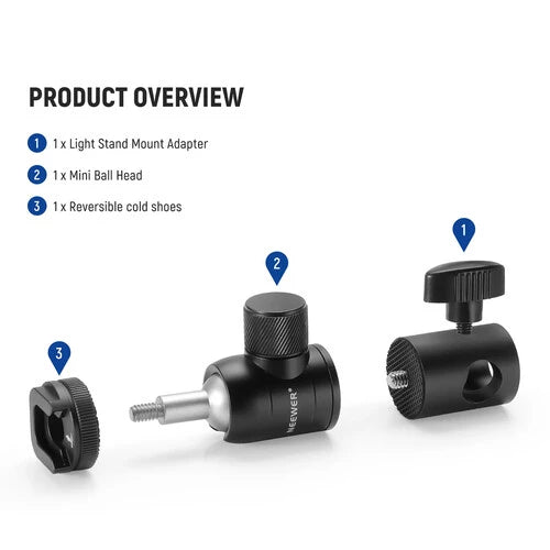 Neewer ST-WM60 PHOTOGRAPHY PHOTO STUDIO VIDEO WALL MOUNT ARM