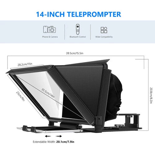 NEEWER X12 12inch Tablet Teleprompter