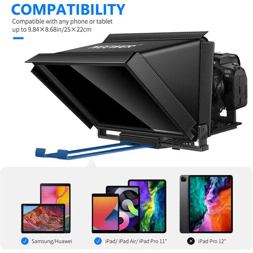 NEEWER X12 12inch Tablet Teleprompter