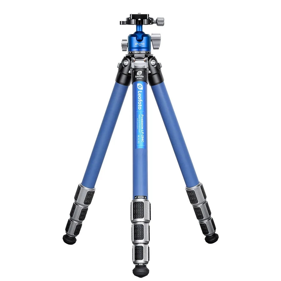 Leofoto LP-284C Tripod with LH-30 BLUE Poseidon