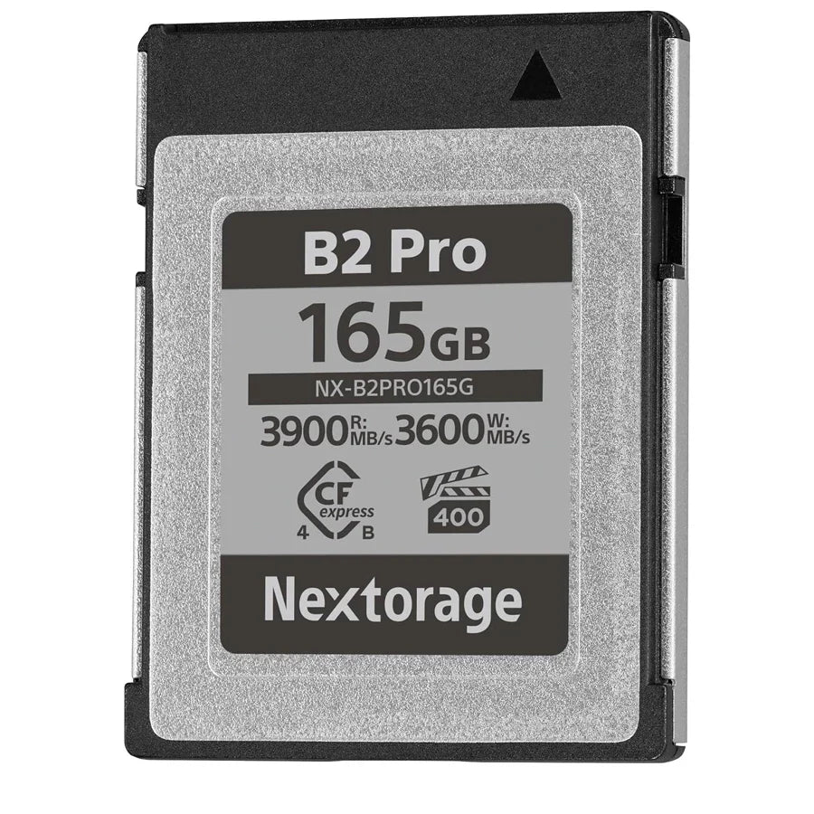 Nextorage NXB2PRO CFExpress Type B 165GB 3900MB/s Read, 3600MB/s Write, 3400Mb/s Min Sustain Speed