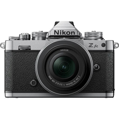 Nikon Z fc Mirrorless Digital Camera Silver with 16-50mm Lens