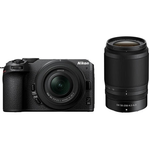Nikon Z30 Mirrorless Camera with 16-50mm and 50-250mm Lens